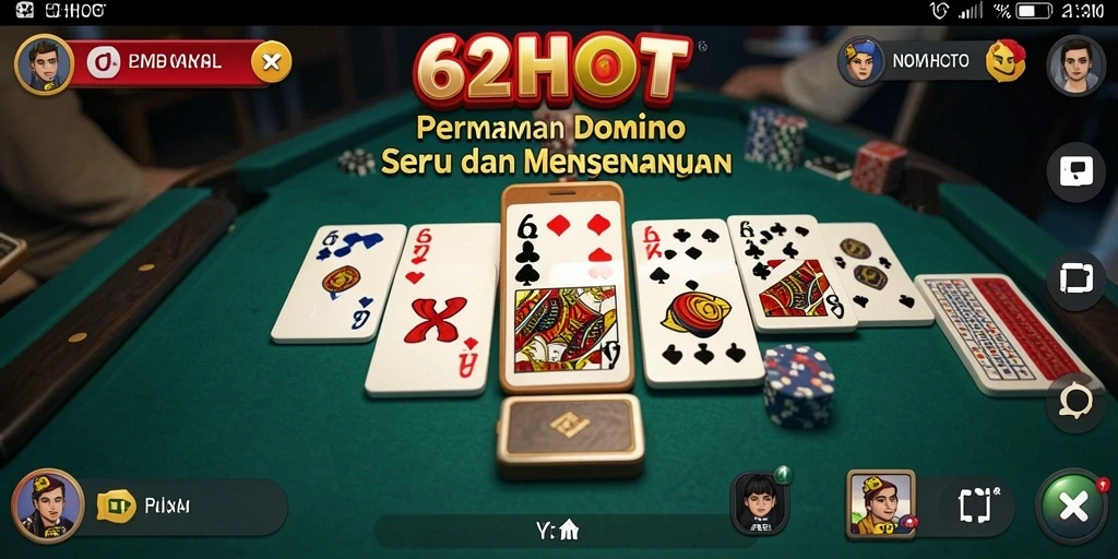 Screenshot gameplay Domino yang menarik dan interaktif.