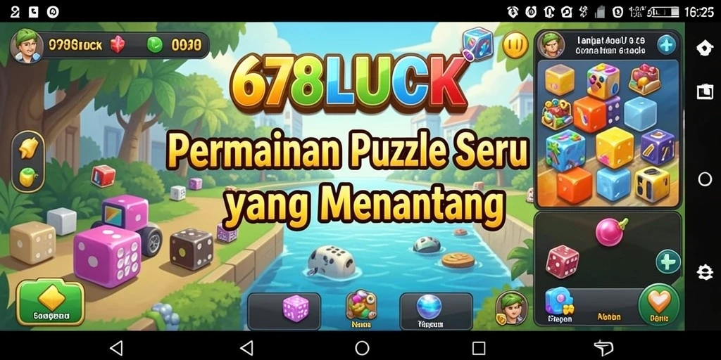 Tampilan screenshot menunjukkan gameplay seru 678LUCK.