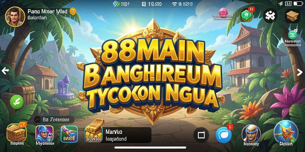 Screenshot utama 88MAIN menunjukkan pengalaman membangun bisnis yang menarik.