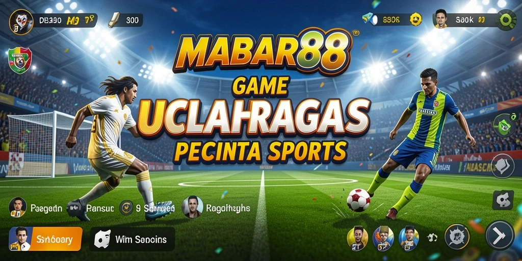Screenshot gameplay MABAR88 yang menampilkan aksi olahraga mendebarkan.
