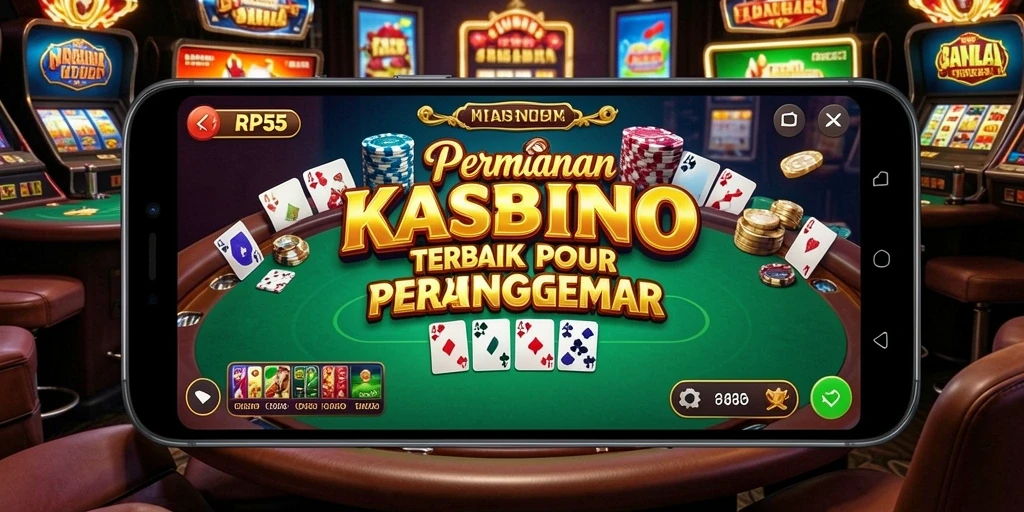 Gameplay seru dan interaktif di RP55 Kasino.