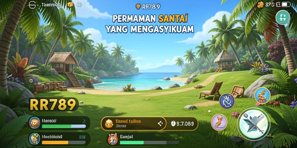 Tangkapan layar gameplay menunjukkan keseruan dalam setiap level RR789.